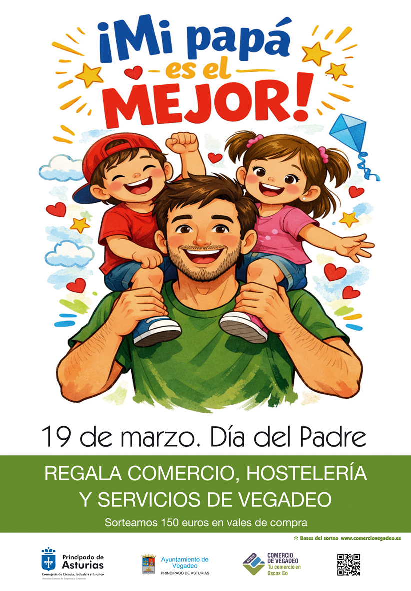 DÍA DEL PADRE EN EL COMERCIO DE VEGADEO