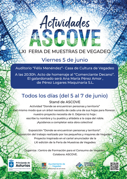 ASCOVE EN LA FERIA DE MUESTRAS 2026 : ACTIVIDADES