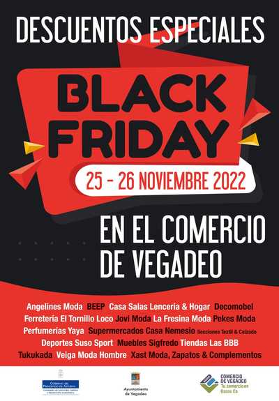 Black Friday en el comercio de Vegadeo