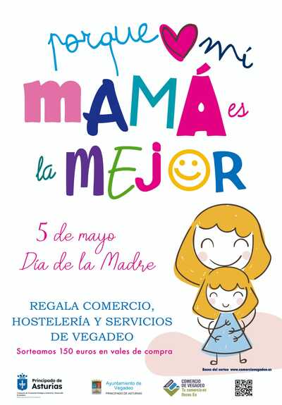 Celebra el Día de la Madre en el Comercio de Vegadeo