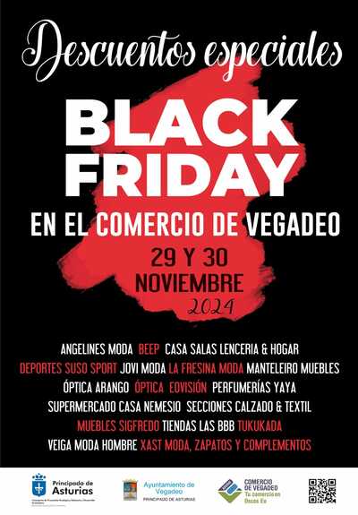 Black Friday en el Comercio de Vegadeo