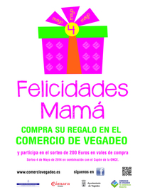 CELEBRA EL DÍA DE LA MADRE COMPRANDO EN EL COMERCIO DE VEGADEO