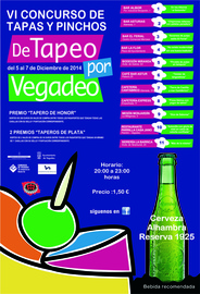 VI Concurso de Tapas y Pinchos "De Tapeo por Vegadeo"