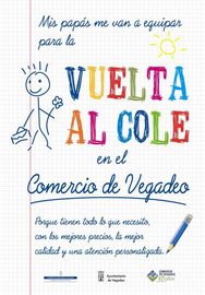 Vuelta al Cole en el Comercio de Vegadeo
