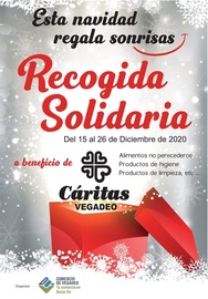 Recogida solidaria a favor de Cáritas Vegadeo
